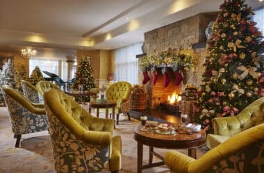 Lobby Shot Christmas