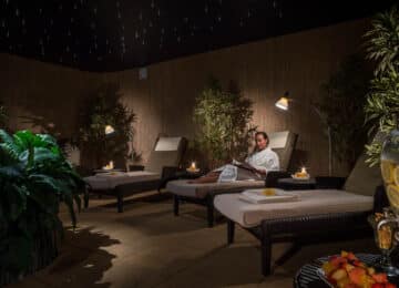 relaxation room in spa