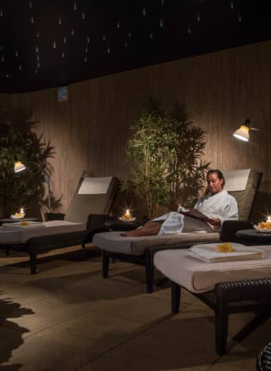 relaxation room in spa