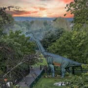 New Park Dinosaur New Sky