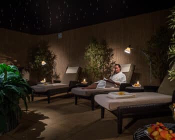 relaxation room in spa