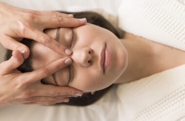 close-up-woman-being-massaged